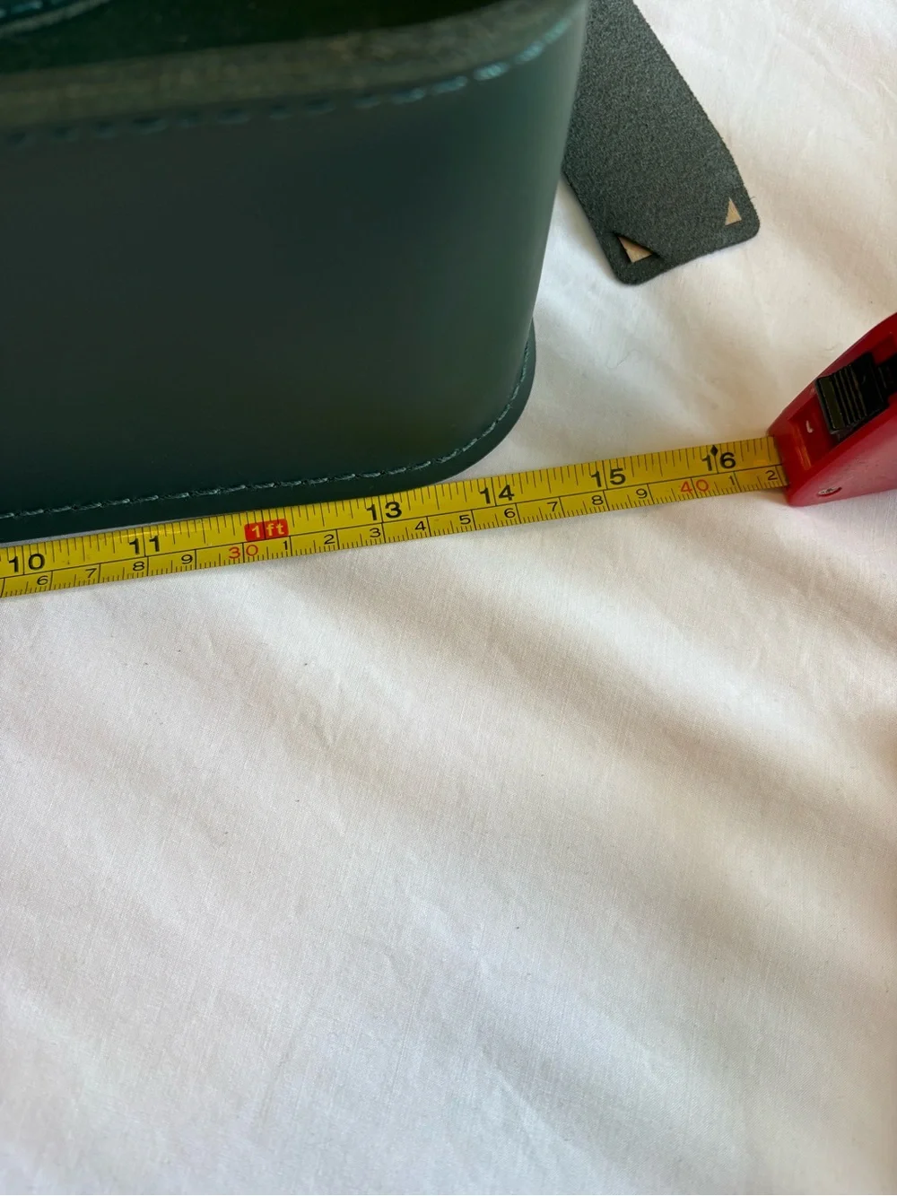 The Cambridge Satchel Company Forest Green Leather Satchel with Gold Hardware